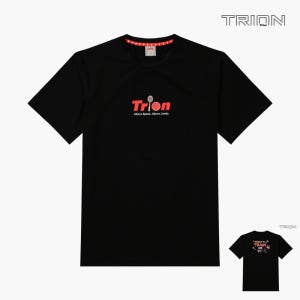 트라이온 배드민턴의류 상의 반팔 코튼티 배드민턴복 웰컴 라운드 티셔츠