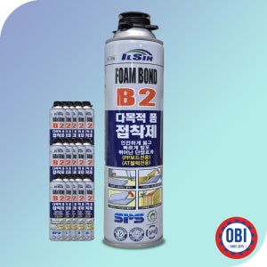 일신 폼본드 B2 15개입 다목적 우레탄폼 접착제