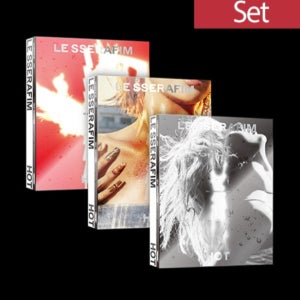 3종세트 르세라핌 미니 5집 HOT 일반반