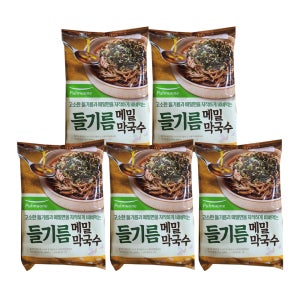 풀무원 들기름 메밀막국수 2인분 391.4g, 5개