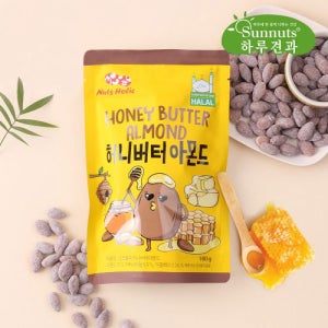 하루견과 넛츠홀릭 허니버터아몬드 180g 1개