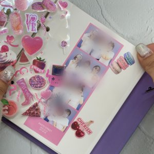 인생 네컷 접착식 절친 포토북 아이 성장 추억앨범