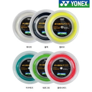 요넥스 엑스볼트 68 200m EXBOLT68 배드민턴 롤 스트링 거트