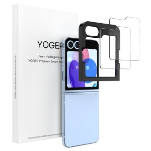 갤럭시 Z플립6 강화유리 풀커버 액정보호필름 2매