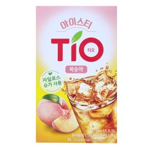 동서식품 티오 복숭아 아이스티 (18개입 x1개) 스틱분말