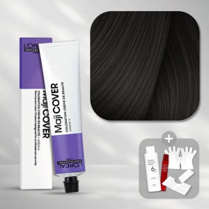 로레알 새치 염색약 마지렐 마지커버 흰머리 뿌리 셀프 50g, 4 (갈색), 1개