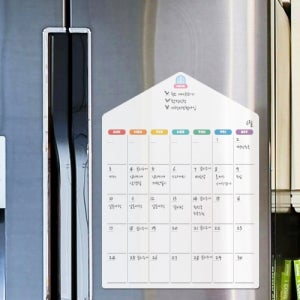 미니 고무자석 월간 계획 붙이는 접착형 자석 스케줄 칠판