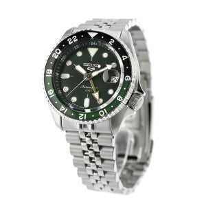 세이코5 스포츠 SKX Series GMT 남성 손목시계 SBSC019