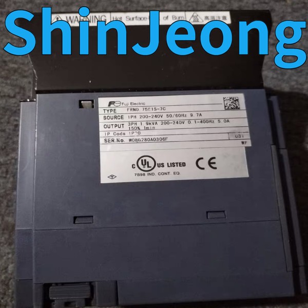 납품전문 중고 주파수 변환기, <b>GRN</b>0.75E1S-7C, 0.75KW 220V, 기능 패키지