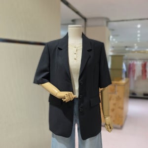 [CC콜렉트]하프슬리브 테일러드 싱글 자켓(C253MSF133)