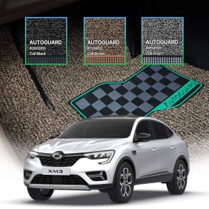 오토가드 체커보드 실리콘발판 XM3 코일 매트 엣지마감