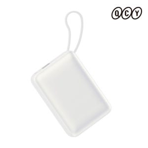 QCY 45W 기내반입 C타입 초고속 충전 대용량 갤럭시 보조배터리 20000mAh 화이트