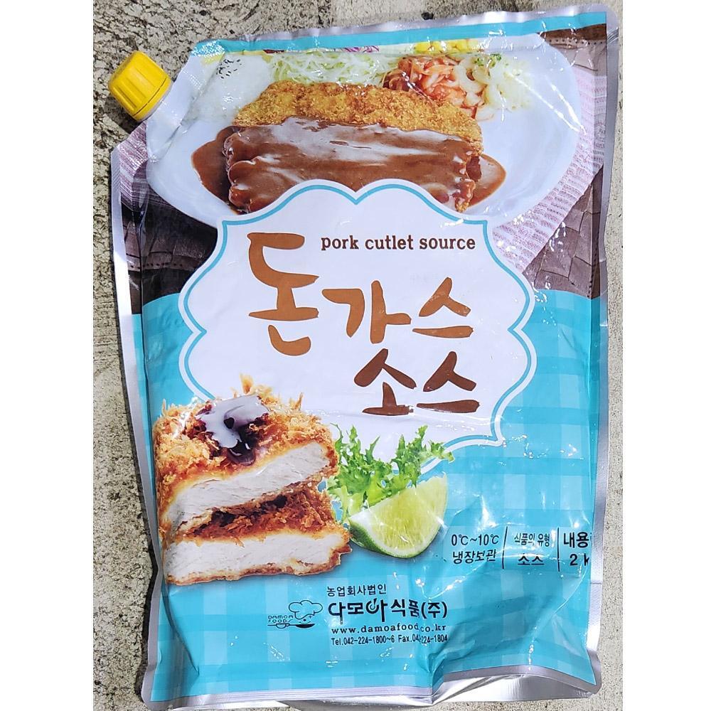 돈까스소스 냉장 2K X6개 치킨까스양념 대용량소스