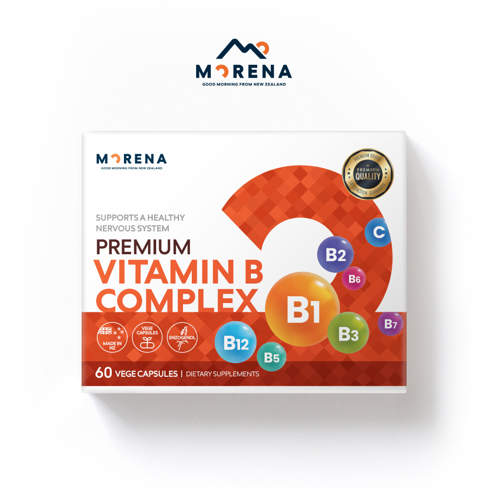 모레나 비타민B콤플렉스 60캡슐 뉴질랜드산 <b>피로회복</b> 활력 에너지 영양제