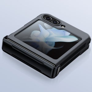 풀커버 방탄 범퍼 케이스 단일색상, 갤럭시Z플립7FE