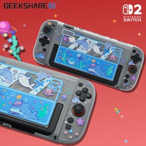 긱쉐어 닌텐도 스위치2 리틀샤크 풀커버 케이스