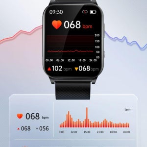고정밀 스마트 혈당 혈압 모니터 워치 링 고속충전기 스마트워치 심전도 무침습 측정