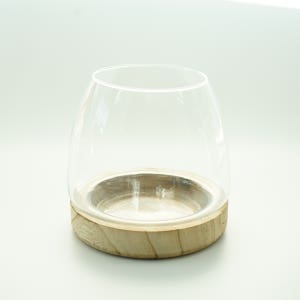 우드 유리병 테라리움 용기 유리화병 비바리움