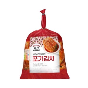 종가 시원하고 깔끔한 포기김치 5kg 종가집