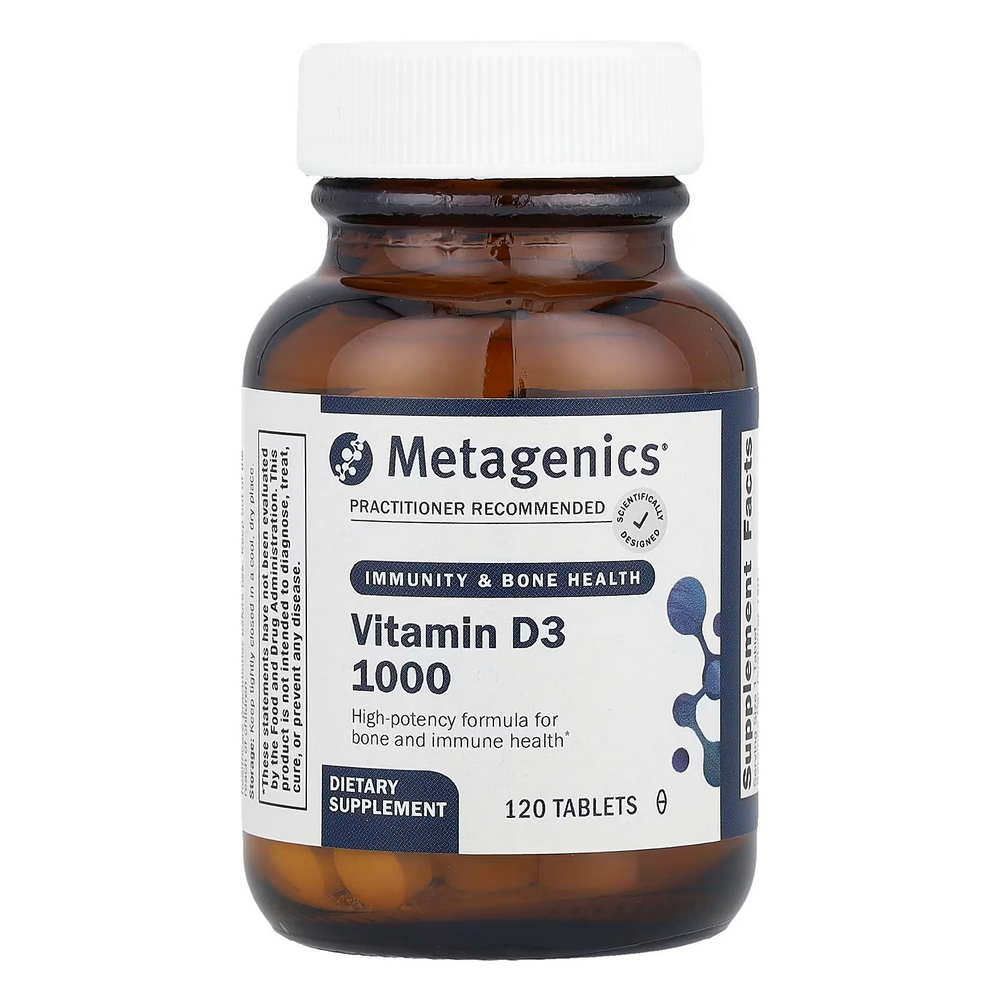 <b>메타</b>제닉스 <b>비타민D3</b> 1000 25mcg 1000IU 120타블렛