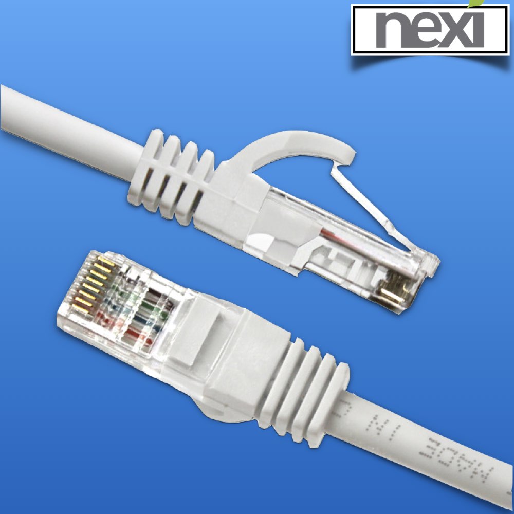 랜선 CAT6 기가 랜 케이블 인터넷선 연장 연결 UTP 이더넷 LAN 5m, 1개
