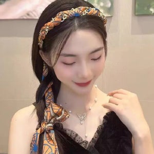 스카프 머리띠 헤어밴드 반다나 페이즐리 터번 보헤미안