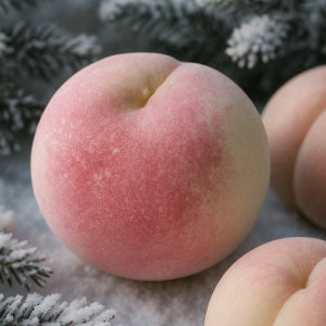 겨울복숭아 대설백도 설아 극만생종 딱복 아삭 쫀득 산지직송