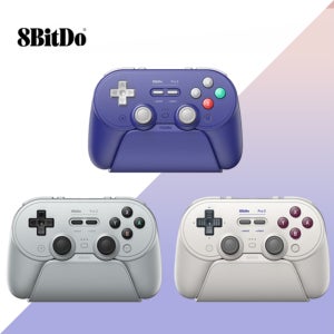 8BitDo Pro3 팔비또 프로3 게임패트 컨트롤러 조이스틱 충전독 80GQ