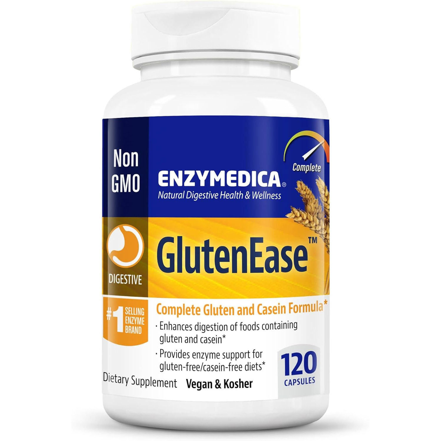 엔자이메디카 <b>글루텐이즈</b> Enzymedica GlutenEase 120 caps