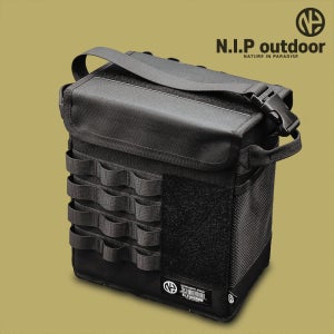 N.I.P 기어박스 S 캠핑 조리도구 랜턴 선풍기 부탄가스 장비 소품 가방