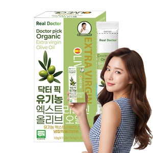 리얼닥터 닥터픽 유기농 스페인 엑스트라버진 공복 올리브오일 100% 150ml, 1개
