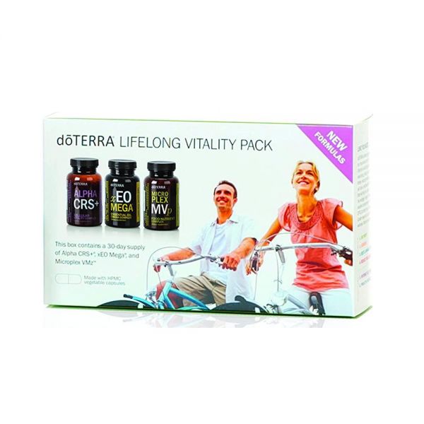 <b>DoTerra</b> 라이프롱 바이탈리티 팩 알파 CRS+ / xEO 메가 / 마이크로플렉스 VMz