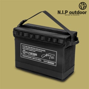 N.I.P 기어박스 M 캠핑 조리도구 랜턴 선풍기 부탄가스 장비 소품 가방