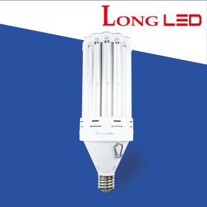 LONGLED 삼파장 전구 스틱램프 LED 보안등 공장등 100W E39 코스모스전기