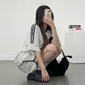 돌핀 트랙 반팔 트레이닝 세트 2컬러 셋업 10대 학생 여름 추리닝 캐주얼 데일리 집앞패션