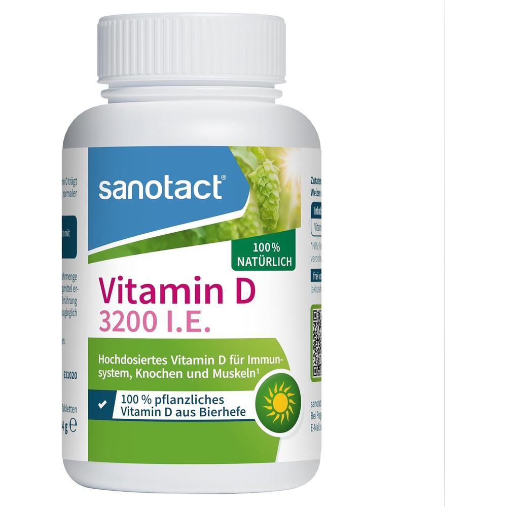 독일 자노탁트 <b>sanotact Vitamin D</b> 비타민D 3200 IE 90정