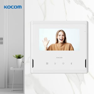 코콤 비디오폰 인터폰 초인종 아날로그 4선식 아파트 주택 초인종 교체 설치 KCV-S701