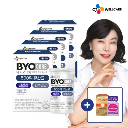 [슈퍼적립/6개월분] CJ 바이오코어 500억 보장 부자 최화정 유산균 상온보관 프로바이오틱스