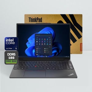 미개봉 레노버 씽크패드 E16 Gen2 40.6cm(16인치R) Core Ultra 5 125U 16/512GB 블랙 프리도스