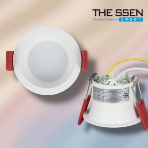 더쎈 LED 에코 디밍 55mm 2인치 3w 다운라이트 밝기조절 매입등