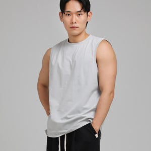 남자나시 드라이쿨 민소매 러닝 헬스 기능성 티셔츠