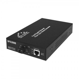 솔텍 SFC2000-TL/I 싱글모드 기가 전원내장형 광 컨버터