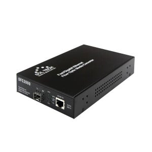 솔텍 SFC2000-SFP/I 싱글/멀티모드 기가 전원내장형 광 컨버터