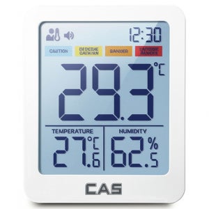 카스 CAS 디지털 체감온도계 T-701 온습도계 습도계 벽걸이 자석 스탠드
