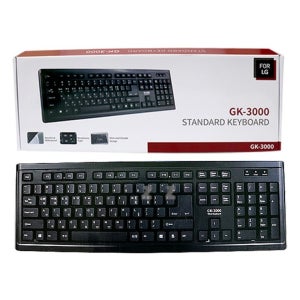 LG USB유선키보드 GK-3000-PP /LG키보드/오피스키보드/사무실키보드/사무용키보드/일반키보드/가정용키보드