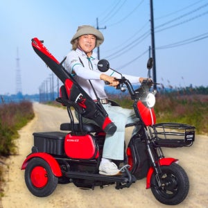 AU테크 에코로 X3 스쿠터 어르신 삼륜 세발 전동스쿠터 48V 20Ah