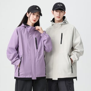 아워리빙 데이스 후드 바람막이 남녀공용 아웃도어 간절기 자켓 점퍼