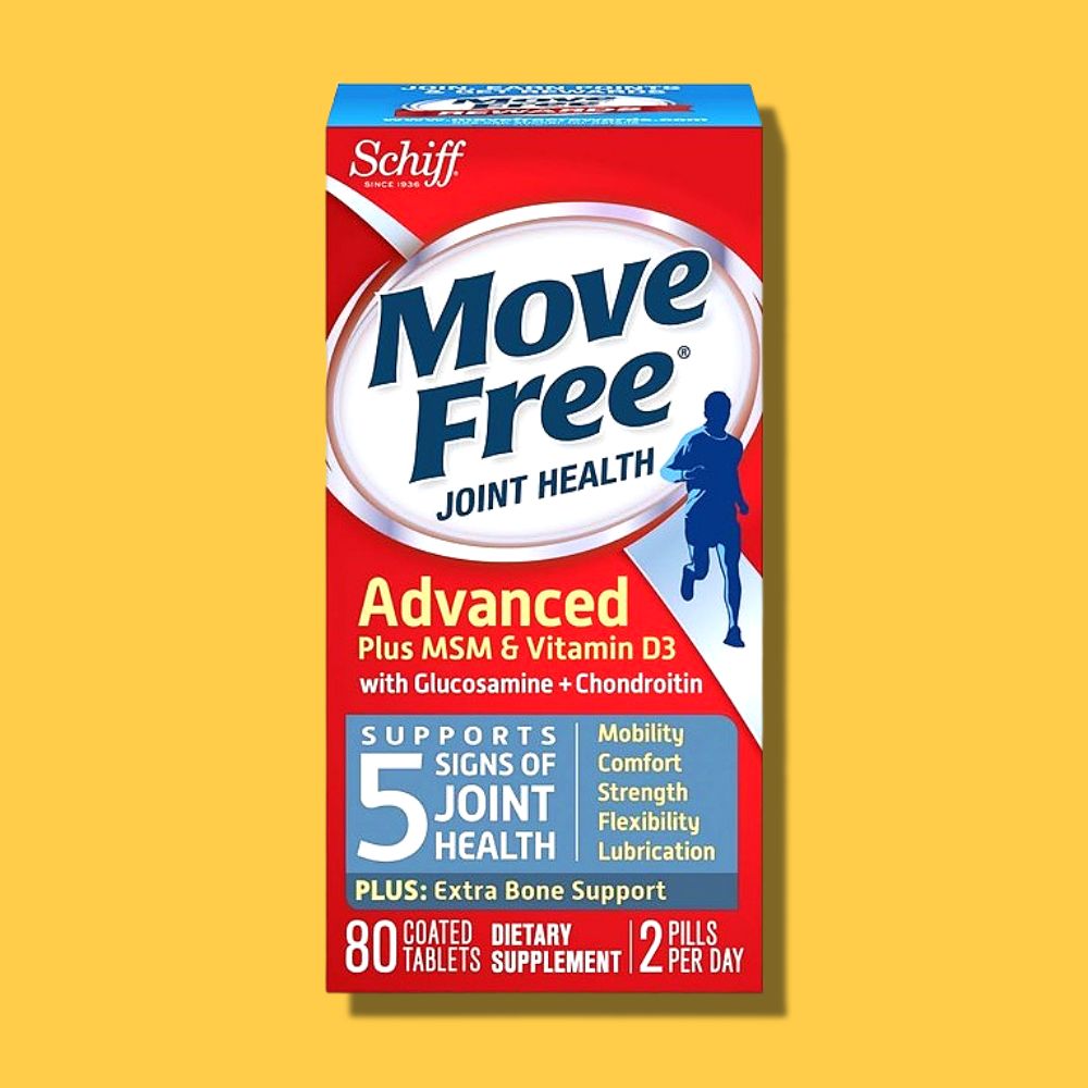 <b>무브프리 어드밴스드 플러스 MSM 및 비타민</b>D3 80정