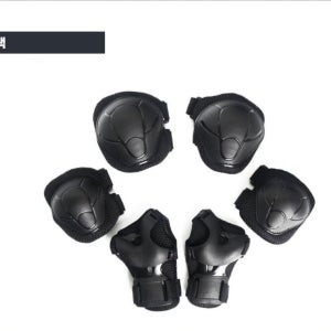 아동 어린이용 인라인스케이트 자전거 무릎 팔꿈치 손목 보호대 세트