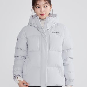 [디스커버리] 여성 레스터G 구스다운 숏패딩 (L/GREY) DWDJ62056